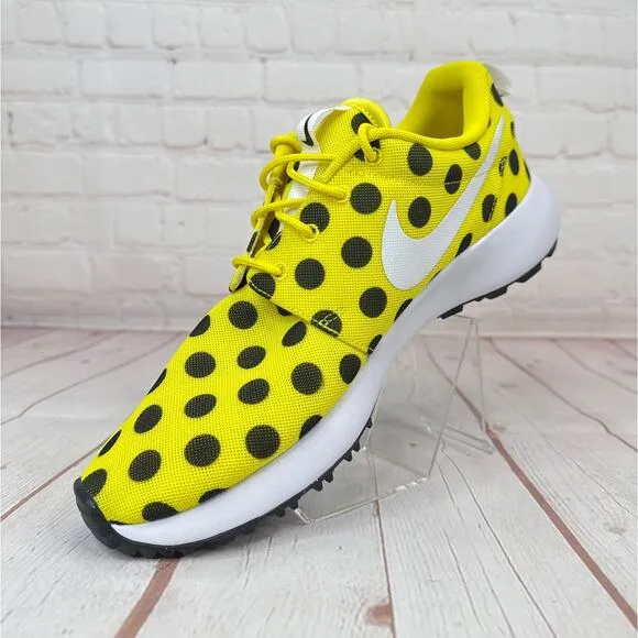 Nike Roshe G Next Nature 'Polka Dot' Spikeless Golf Shoes Mens Sz 9 (FD2599-700)