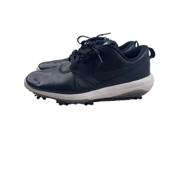 Nike Roshe G Tour Men's Size 8 Golf Shoes Spikes Black White AR5580-001