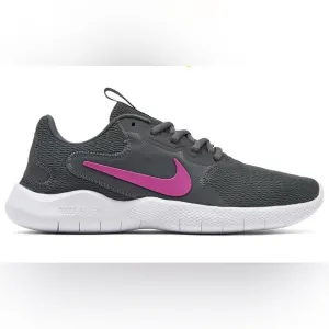 Nike Running Shoes in Grey / Pink, ‘Flex Experience RN9’ — Women’s Size 6.5