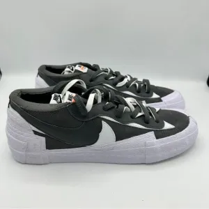 Nike Sacai Blazer Low Shoes Iron Grey White DD1877-002 Mens Size 10.5‎ New
