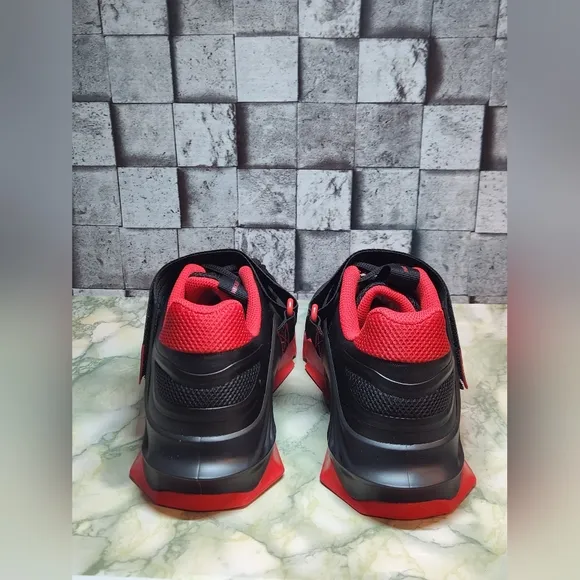Nike Savaleos V02 Black Red White Weightlifting Shoes Size 9