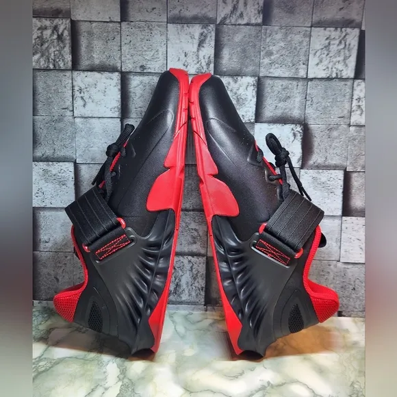 Nike Savaleos V02 Black Red White Weightlifting Shoes Size 9