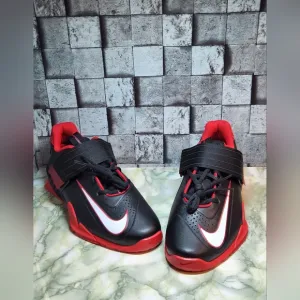 Nike Savaleos V02 Black Red White Weightlifting Shoes Size 9