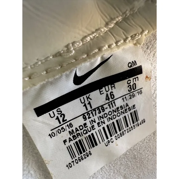 Nike | SB Blazer Low AC Numbers Sail 921739-111 | Sz 12