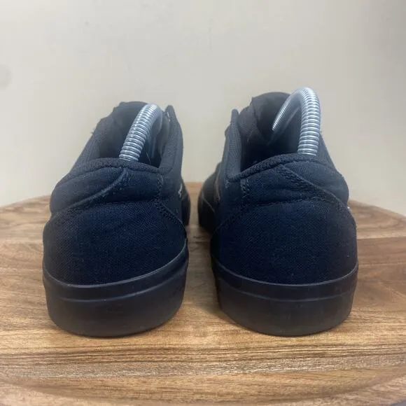 Nike SB Chron 2 Triple Black Mens Black Size 8.5 Low Top Shoes