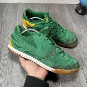 Nike SB Lunar Gato Brazil Shoes Mens 11 World Cup 2014 Edition Pine Green Yellow