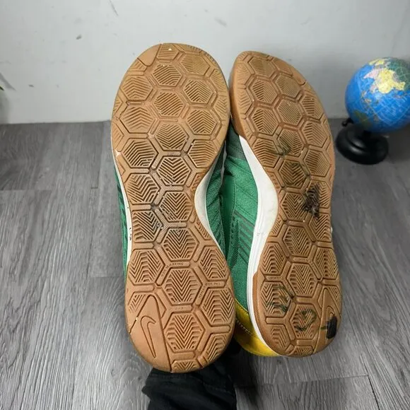 Nike SB Lunar Gato Brazil Shoes Mens 11 World Cup 2014 Edition Pine Green Yellow