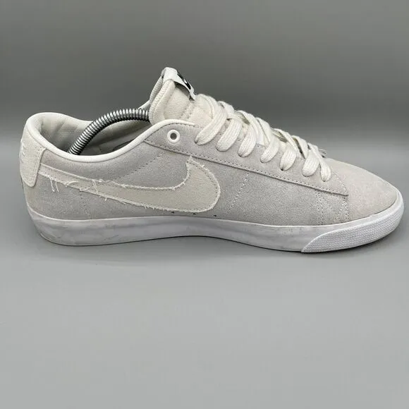 Nike‎ SB Shoes Mens 11 Blazer Low GT Grant Taylor Triple White Sail
