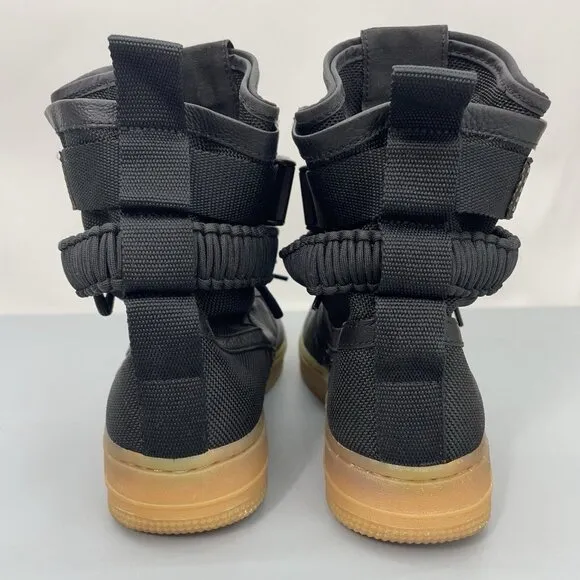 Nike SF Special Field Sneakers Shoes AF1 Air Force 1 High Top Gum Black Mens 6.5