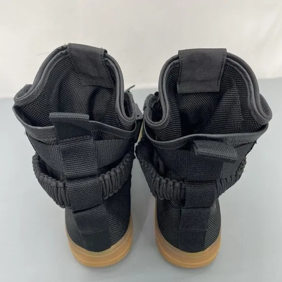 Nike SF Special Field Sneakers Shoes AF1 Air Force 1 High Top Gum Black Mens 6.5