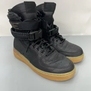 Nike SF Special Field Sneakers Shoes AF1 Air Force 1 High Top Gum Black Mens 6.5