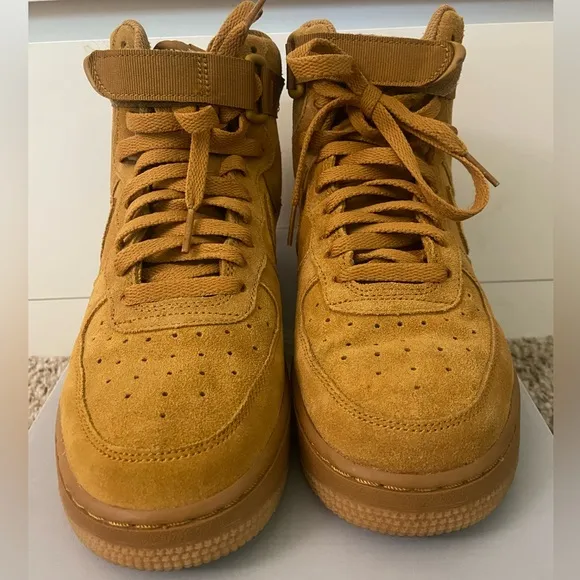 Nike Shoes| Air Force 1 High | Color: Wheat | Size 6.5 Y - Big Kids