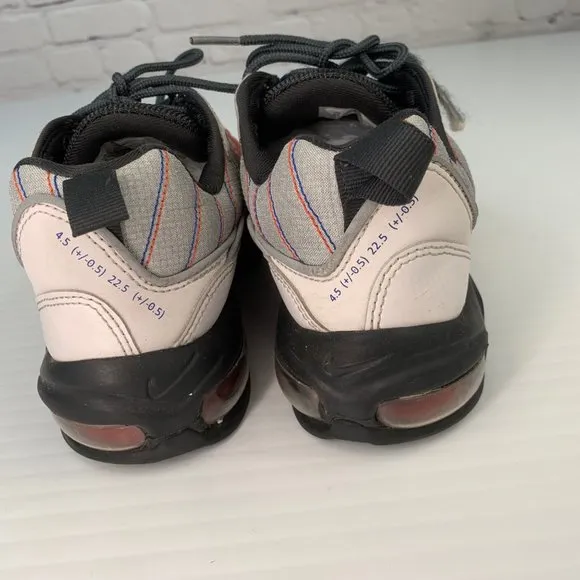 Nike Shoes Girls 6 Youth Air Max Gray Athletic Low Top Lace Up Sneakers Running