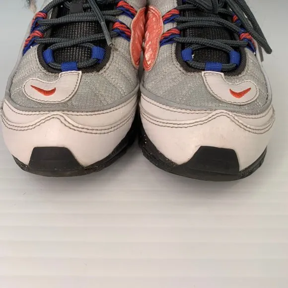 Nike Shoes Girls 6 Youth Air Max Gray Athletic Low Top Lace Up Sneakers Running