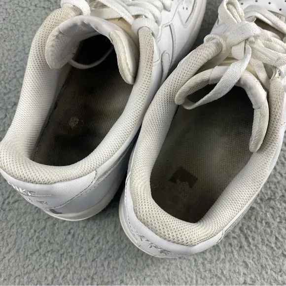 Nike Shoes Mens 10.5 Air Force 1 Low‎ '07 Triple White Sneaker Lace Up Low Top