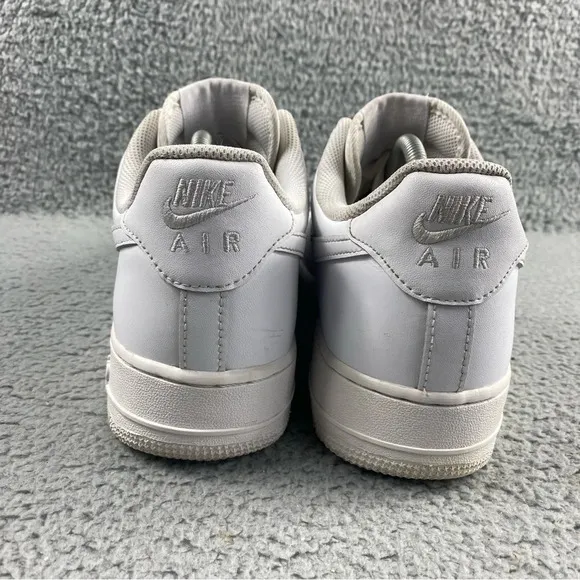 Nike Shoes Mens 10.5 Air Force 1 Low‎ '07 Triple White Sneaker Lace Up Low Top
