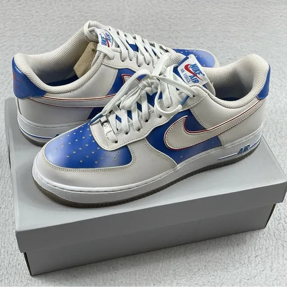 Nike Shoes Mens 11 Air Force 1 Low 'New Jersey Nets Hardwood Classics DC1404 100