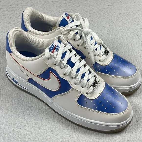 Nike Shoes Mens 11 Air Force 1 Low 'New Jersey Nets Hardwood Classics DC1404 100