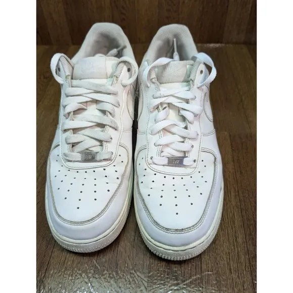Nike Shoes Mens 11.5 Air Force 1 07 Triple White Leather Low Top