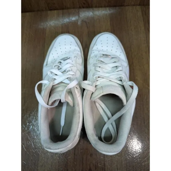 Nike Shoes Mens 11.5 Air Force 1 07 Triple White Leather Low Top
