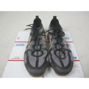 Nike Shoes Mens 12 Black Gray Gold Air VaporMax 2019 Sneakers‎ Lace Up Low Top