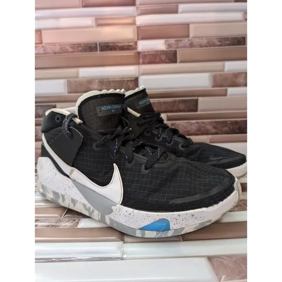 Nike Shoes Mens Size 10M Kevin Durant No. 7 Black Basketball C19948-001 Low Top