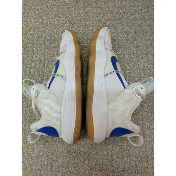 Nike Shoes Womens 7.5 React Hyperset Blue Gum Volleyball Sneakers C12956-140