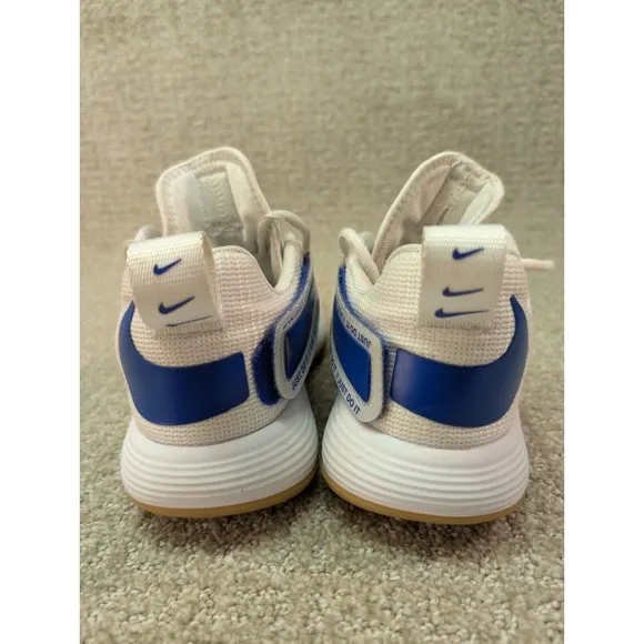 Nike Shoes Womens 7.5 React Hyperset Blue Gum Volleyball Sneakers C12956-140