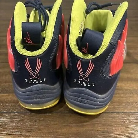 Nike‎ Sonic Flight GP20 Gary Payton 641333 401 size 11 Navy Line Pink 2014