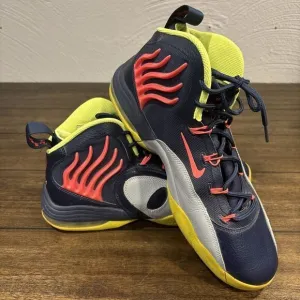 Nike‎ Sonic Flight GP20 Gary Payton 641333 401 size 11 Navy Line Pink 2014