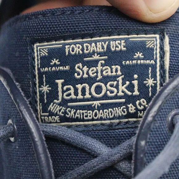 Nike Stefan Janoski Skateboarding Shoes Men's 10.5M Blue 615957-428