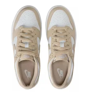 Nike Tan and White Athletic Shoes Low Top