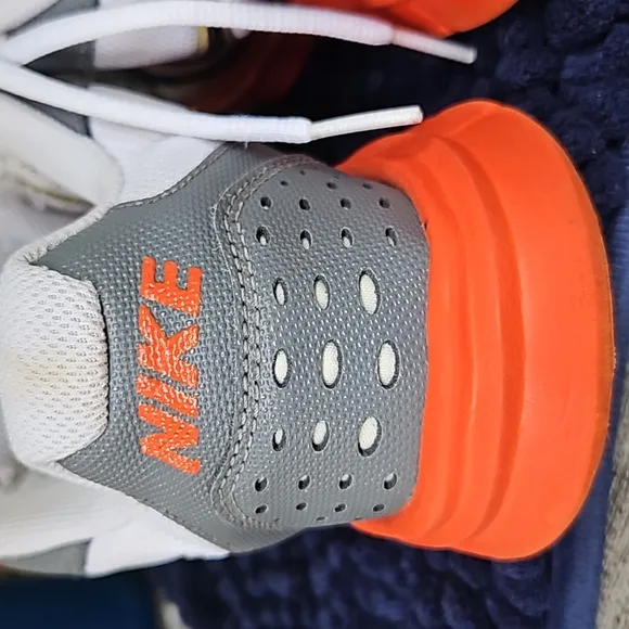 Nike Tennis Shoes (Size 6Y) - White and Gray  (Size 6Y)