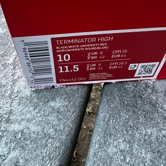 Nike Terminator High Men's Shoes size 10