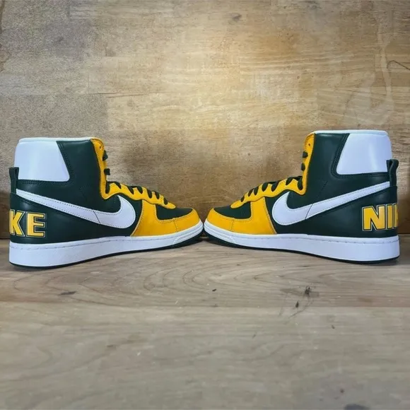 Nike Terminator High top  green and yellow size men’s 11.5 weekend price only