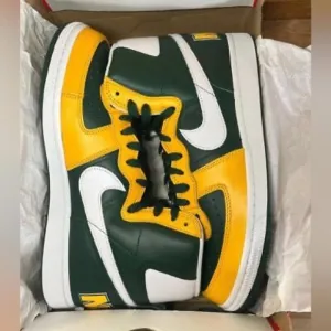 Nike Terminator High top  green and yellow size men’s 11.5 weekend price only