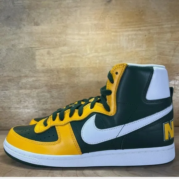 Nike Terminator High top  green and yellow size men’s 11.5 weekend price only