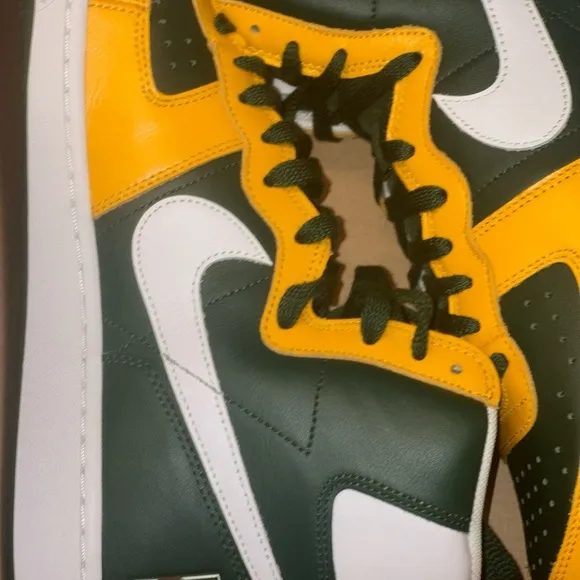 Nike Terminator High top  green and yellow size men’s 11.5 weekend price only