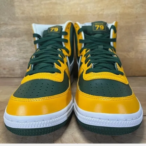 Nike Terminator High top  green and yellow size men’s 11.5 weekend price only