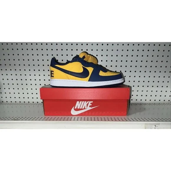 Nike Terminator Low OG Michigan Mens Basketball Shoes Size 9.5 FJ4206-700