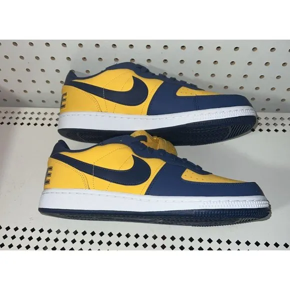 Nike Terminator Low OG Michigan Mens Basketball Shoes Size 9.5 FJ4206-700