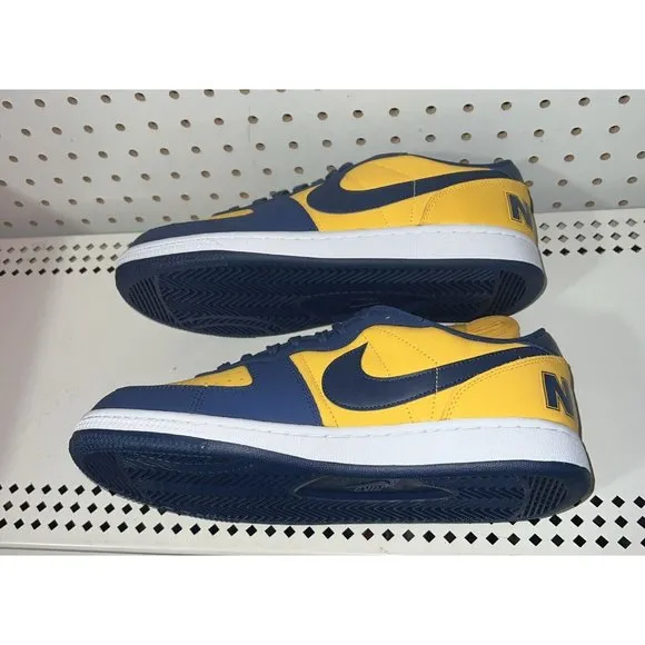 Nike Terminator Low OG Michigan Mens Basketball Shoes Size 9.5 FJ4206-700
