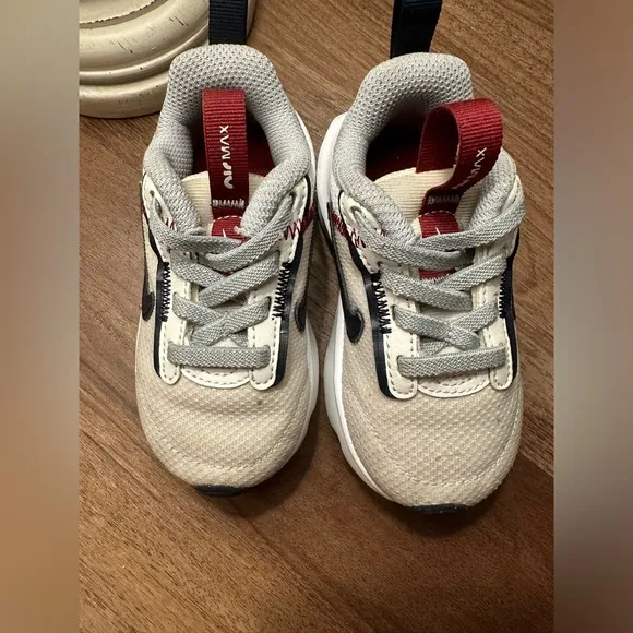 Nike Toddler Air Max Intrlk TD Shoes Beige/Navy 6C