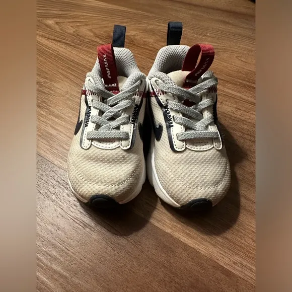 Nike Toddler Air Max Intrlk TD Shoes Beige/Navy 6C