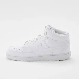 Nike Triple White Court Vision Shoes Mid Men’s Size 12