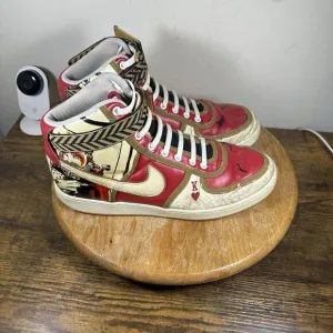 Nike Vandal High King Queen of Hearts Vintage Shoes Men’s Size 11 316215-611‎