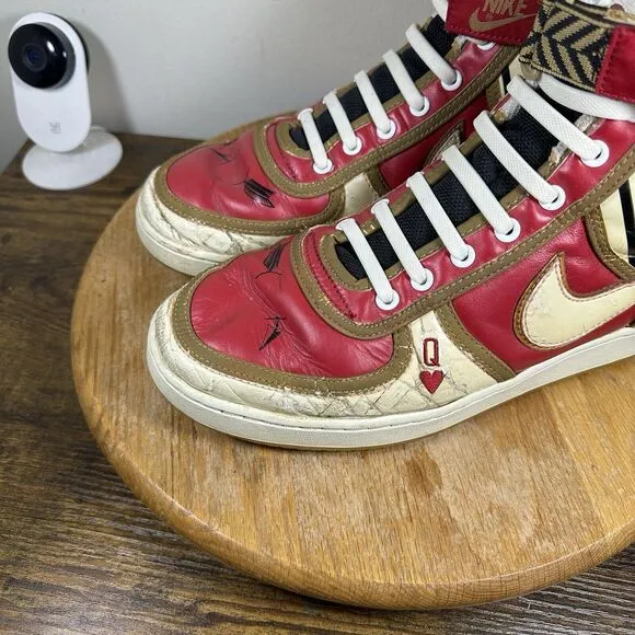 Nike Vandal High King Queen of Hearts Vintage Shoes Men’s Size 11 316215-611‎