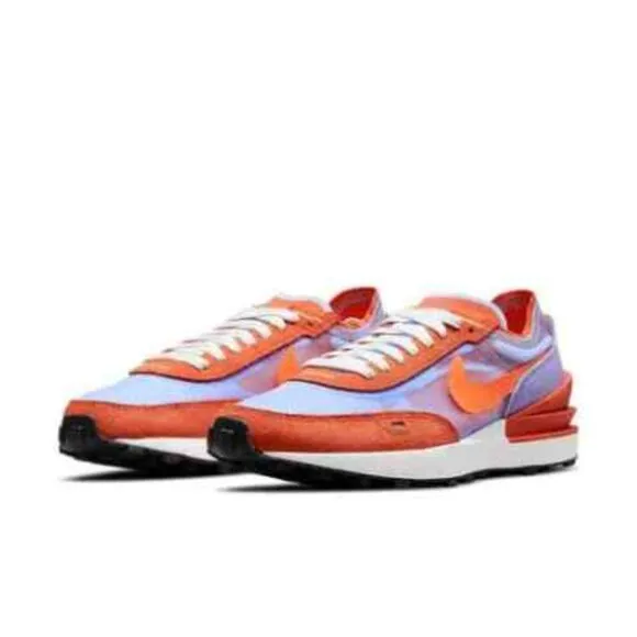 Nike Waffle Low Womens Sportswear Shoes Purple DC2533-800 NEW Multi Sz