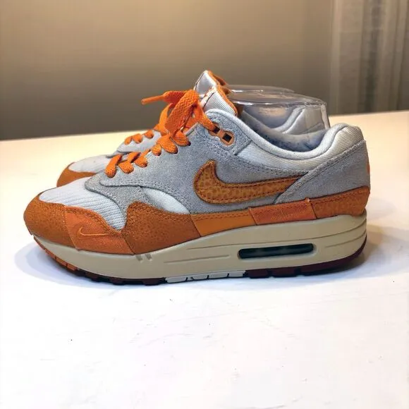 Nike Women's Air Max 1 Master Magma Orange Low Top Sneakers DZ4709-001 US Size 9