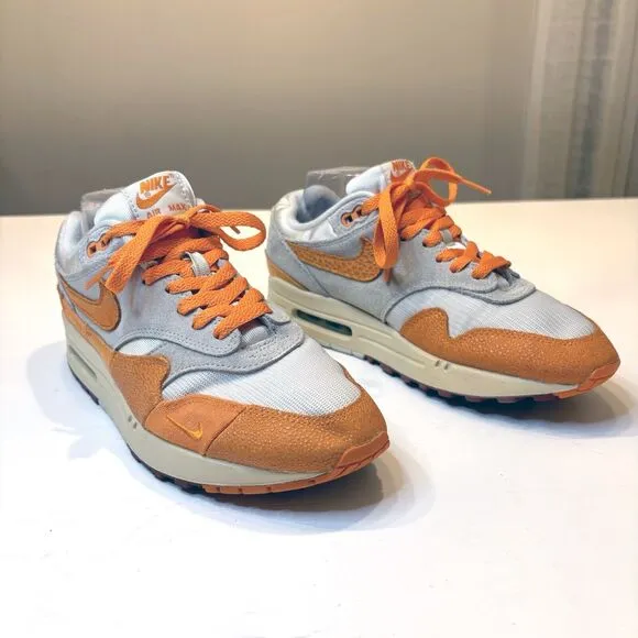 Nike Women's Air Max 1 Master Magma Orange Low Top Sneakers DZ4709-001 US Size 9